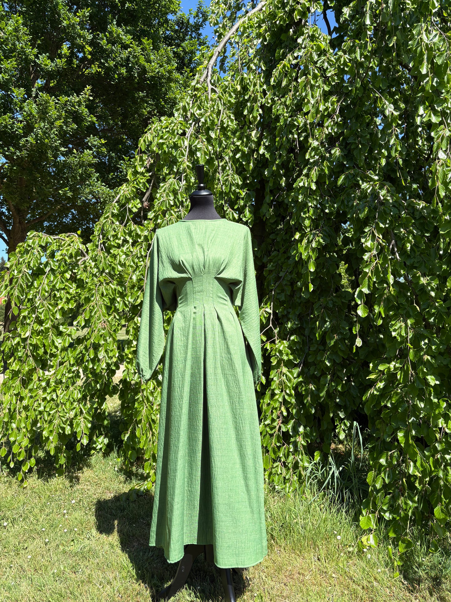 Abaya mit Schnürung