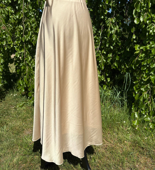 satin skirt